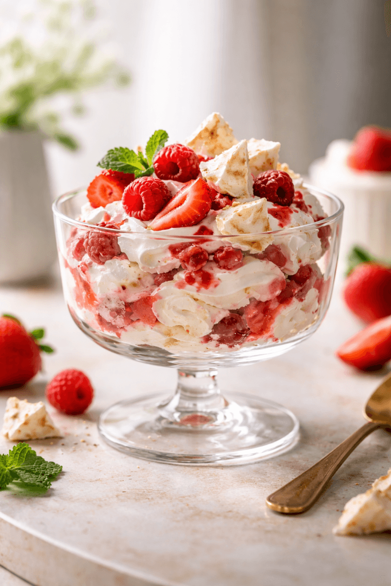 Eton Mess Recipe: Easy 15-Minute Dessert That Looks Like a Café Masterpiece but Takes Almost No Effort